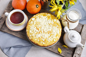 Пирог из тыквы в мультиварке Пирог из тыквы в мультиварке