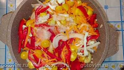 Салата из капусты и помидоров на зиму Салата из капусты и помидоров на зиму