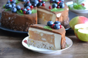 Муссовый яблочный торт Муссовый яблочный торт