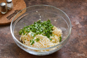 Салат с плавленым сыром