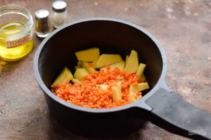 Суп из чечевицы с мятой Суп из чечевицы с мятой