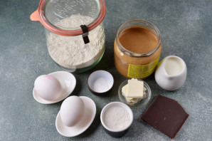 Маффины с арахисовой пастой