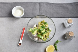 Курица с авокадо Курица с авокадо