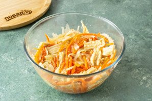 Маринованная соевая спаржа