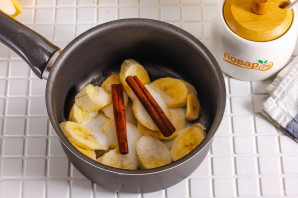 Банановый настой с корицей Банановый настой с корицей