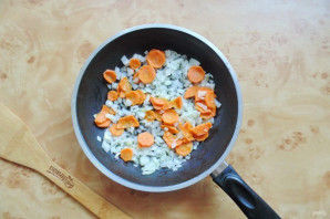 Фасолевый суп с баклажанами