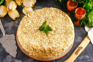 Торт "Наполеон" на пиве Торт "Наполеон" на пиве