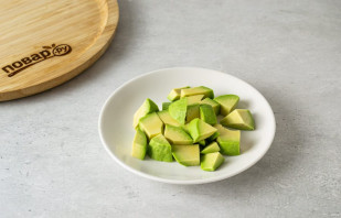 Закуска из тофу с авокадо Закуска из тофу с авокадо