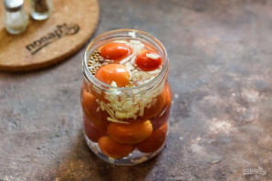 Помидоры "Под снегом" без уксуса Помидоры "Под снегом" без уксуса