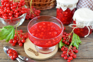 Калина протертая с сахаром Калина протертая с сахаром