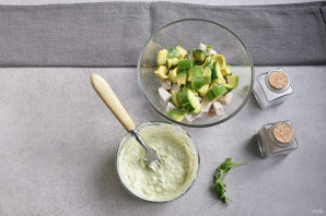 Курица с авокадо Курица с авокадо