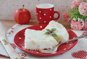 Рисовая запеканка с яблоком в мультиварке Рисовая запеканка с яблоком в мультиварке