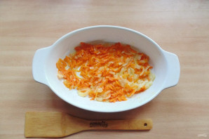 Хек с кабачками в духовке