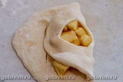 Булочки с яблоками и корицей Булочки с яблоками и корицей