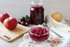 Вишневое варенье с яблоками Вишневое варенье с яблоками