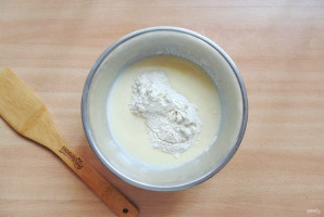 Оладьи с грушей и яблоком Оладьи с грушей и яблоком