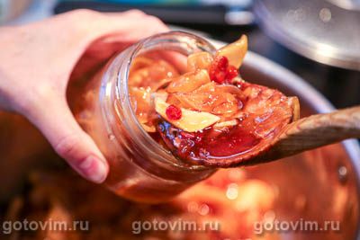 Варенье из калины с яблоками