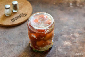 Помидоры "Под снегом" без уксуса Помидоры "Под снегом" без уксуса