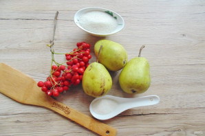 Грушевый компот с рябиной на зиму Грушевый компот с рябиной на зиму