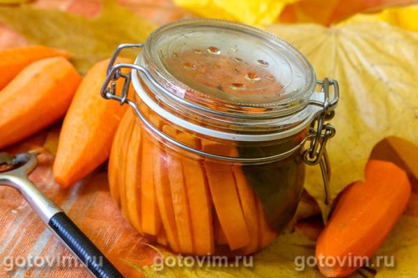 Маринованная морковь на зиму