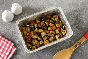 Горбуша с баклажанами Горбуша с баклажанами