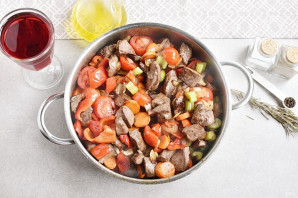 Мясо в вине Мясо в вине