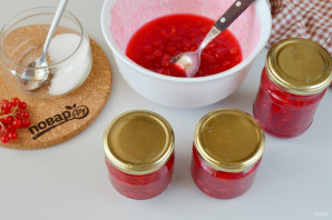 Калина протертая с сахаром Калина протертая с сахаром