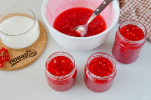 Калина протертая с сахаром Калина протертая с сахаром