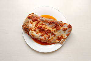 Буженина с яблоками Буженина с яблоками