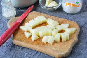 Овсяная каша с дыней