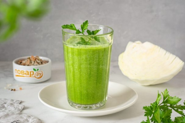 Смузи из белокочанной капусты Смузи из белокочанной капусты