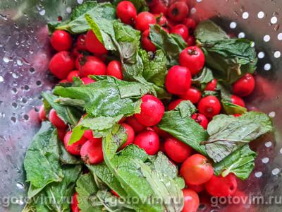 Компот из боярышника с апельсином и мятой Компот из боярышника с апельсином и мятой