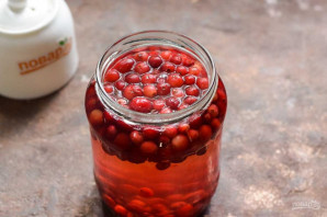 Компот из клюквы на зиму Компот из клюквы на зиму