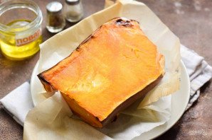 Салат с тыквой и брынзой