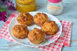 Диетические тыквенные кексы Диетические тыквенные кексы