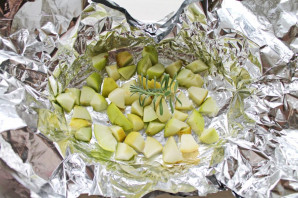 Буженина с яблоками Буженина с яблоками