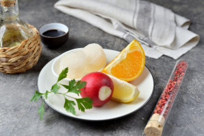 Карпаччо из гребешка Карпаччо из гребешка