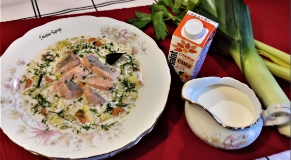 Сливочный суп с красной рыбой Лохикейто, пошаговый рецепт с фото Сливочный суп с красной рыбой Лохикейто, пошаговый рецепт с фото