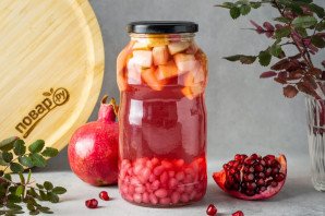 Компот из граната на зиму Компот из граната на зиму