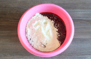 Шоколадное печенье с кракелюрами Шоколадное печенье с кракелюрами