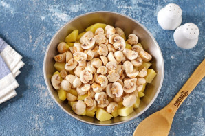 Диетическая картошка с грибами Диетическая картошка с грибами