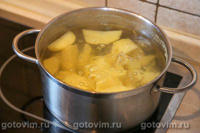 Картофельное пюре с яйцом (без масла) Картофельное пюре с яйцом (без масла)