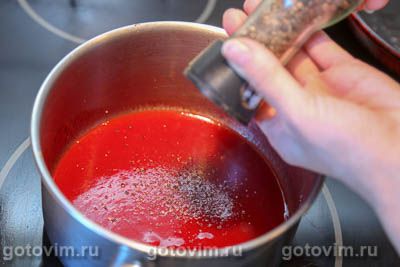 Соус из калины с апельсином