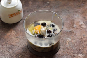 Оладьи с ежевикой Оладьи с ежевикой