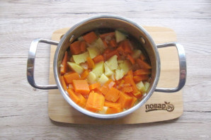 Суп из тыквы с беконом Суп из тыквы с беконом