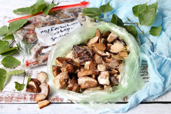 Заморозка подберезовиков на зиму Заморозка подберезовиков на зиму