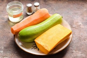 Салат из тыквы и кабачка Салат из тыквы и кабачка