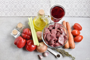 Мясо в вине Мясо в вине