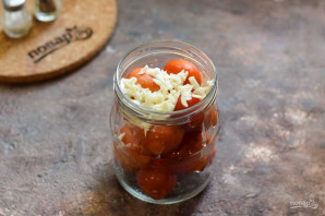 Помидоры "Под снегом" без уксуса Помидоры "Под снегом" без уксуса