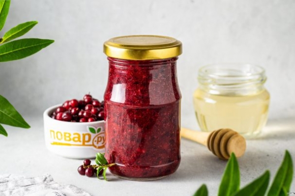 Брусника с медом на зиму Брусника с медом на зиму
